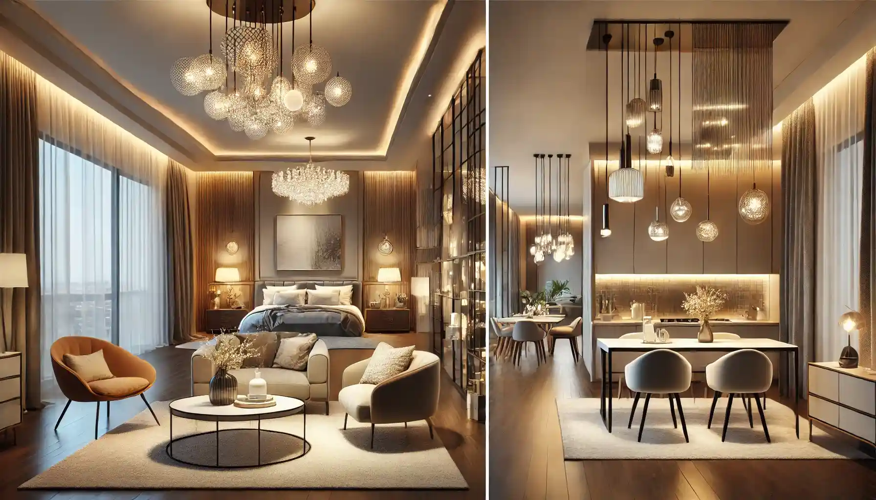 راهنمای جامع انتخاب لوستر مناسب برای هر فضا