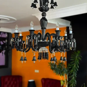 لوستر باکارا سایز ۸شاخه