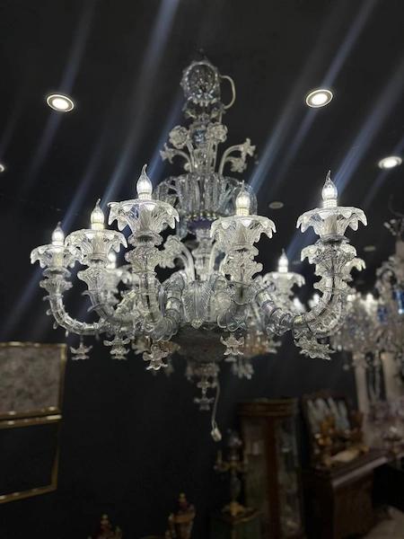 لوستر دست ساز و شخصی سازی شده لوستر دست ساز و شخصی سازی شده 12 شاخه