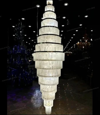 لوستر دوبلکسی مدل دیاموند-