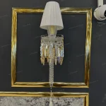 لوستر دیوارکوب مدل ترچ باکارا-سه