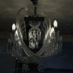 لوستر مدل lion لاینر 10 شاخه سفید-دو