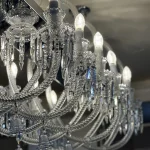 لوستر مدل lion لاینر 10 شاخه سفید-چهار