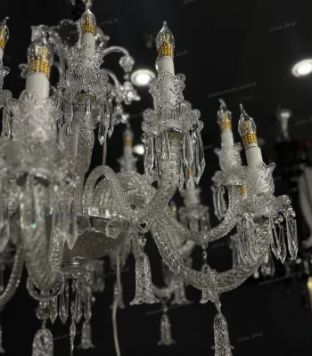 لوستر مدل باکارا نیوفیس 24 شاخه-دو