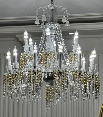 لوستر مدل چارلستون باکارا 18 شاخه-یک