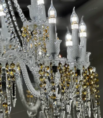 لوستر مدل چارلستون باکارا 18 شاخه-دو