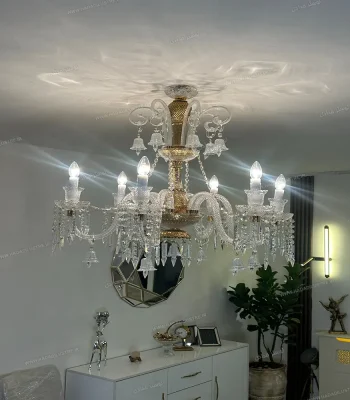 لوستر مدل باکارا سایز 6 شاخه