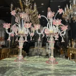 شمعدان مدل مورانو به صورت جفت