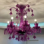 لوستر مدل باکارا 6 شاخه