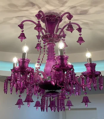 لوستر مدل باکارا 6 شاخه