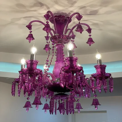 لوستر مدل باکارا 6 شاخه