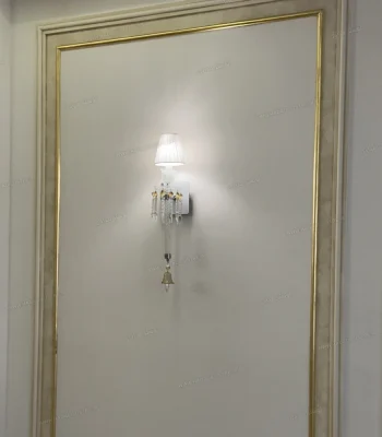 دیوارکوب مدل ترچ باکارا سفید-دو