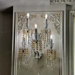 دیوارکوب مدل چارلستون باکارا 5 شاخه-