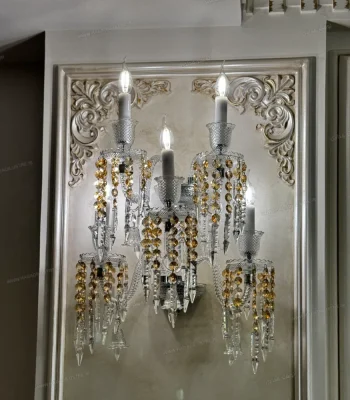 دیوارکوب مدل چارلستون باکارا 5 شاخه-