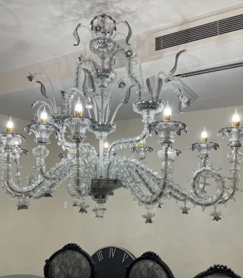 لوستر مدل مورانو اوال 16 شاخه-یک