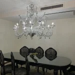 لوستر مدل مورانو اوال 16 شاخه -دو