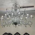 لوستر مدل مورانو اوال 16 شاخه -سه