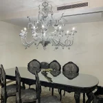 لوستر مدل مورانو اوال 16 شاخه -چهار