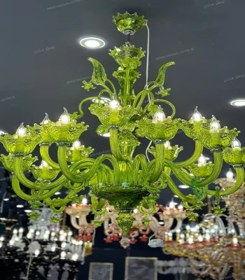 لوستر مدل مورانو سایز 15 شاخه