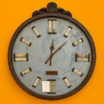 ساعت دیواری چوبی دست ساز و دکوراتیو 90cm