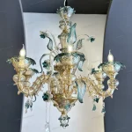 لوستر مدل مورانو رزونیکا سایز 6 شاخه