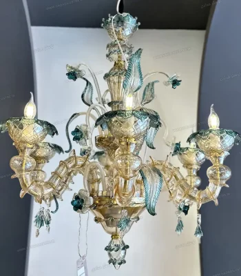 لوستر مدل مورانو رزونیکا سایز 6 شاخه