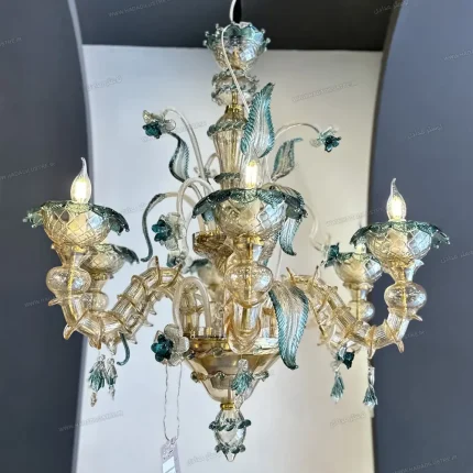 لوستر مدل مورانو رزونیکا سایز 6 شاخه