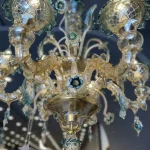 لوستر مدل مورانو رزونیکا سایز 6 شاخه