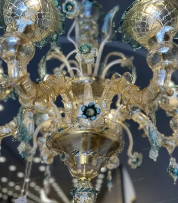 لوستر مدل مورانو رزونیکا سایز 6 شاخه