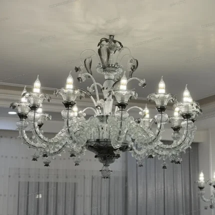 لوستر مدل مورانو رزونیکا سایز 12 شاخه