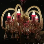 لوستر باکارا مدل لاین سایز 6 شاخه