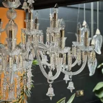 لوستر مدل باکارا سایز 24 شاخه