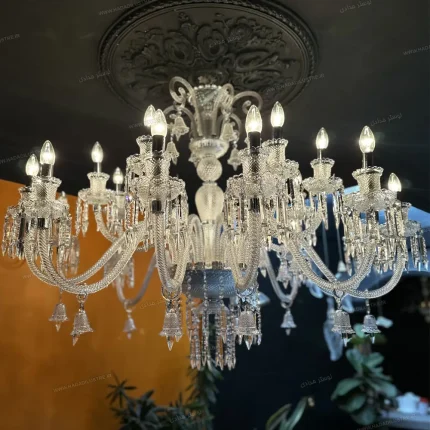 لوستر مدل باکارا سایز 24 شاخه