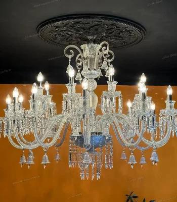 لوستر مدل باکارا سایز 24 شاخه