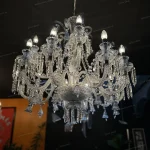 لوستر باکارا سایز 15 شاخه