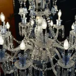 لوستر باکارا سایز 15 شاخه