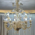 لوستر مدل مورانو سایز 12 شاخه