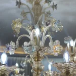 لوستر مدل مورانو سایز 12 شاخه