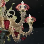 لوستر مدل مورانو سایز 8 شاخه