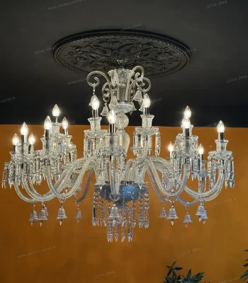 لوستر باکارا گرید A سایز 24 شاخه