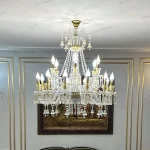 لوستر مدل باکارا سایز 18 شاخه