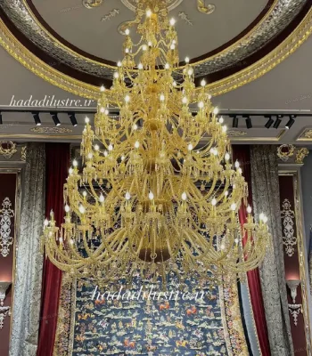 لوستر باکارا سایز 180 شاخه