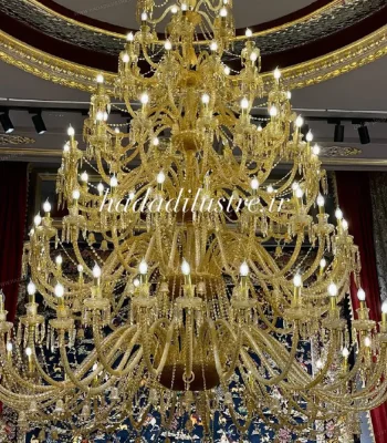 لوستر باکارا سایز 180 شاخه