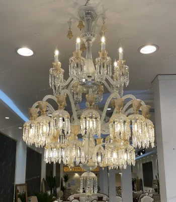 لوستر مدل باکارا سولستیک (واژگون) سایز 24 شاخه