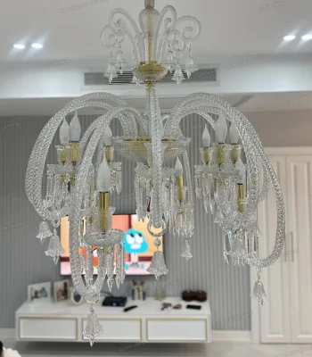 لوستر مدل لاین سایز 12 شاخه