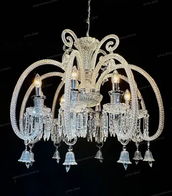 لوستر مدل لاین سایز 8 شاخه