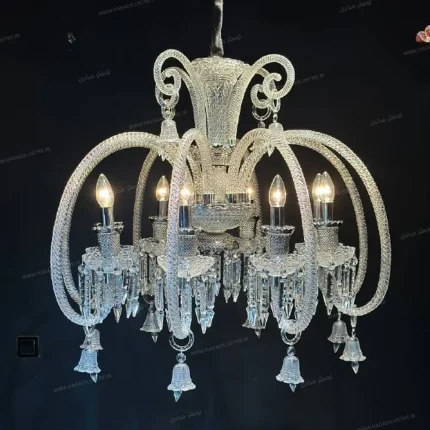 لوستر مدل لاین سایز 8 شاخه