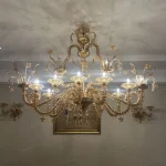 لوستر مدل اوال مورانو سایز 12 شاخه