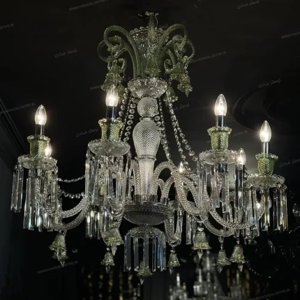 لوستر مدل باکارا سایز 8 شاخه