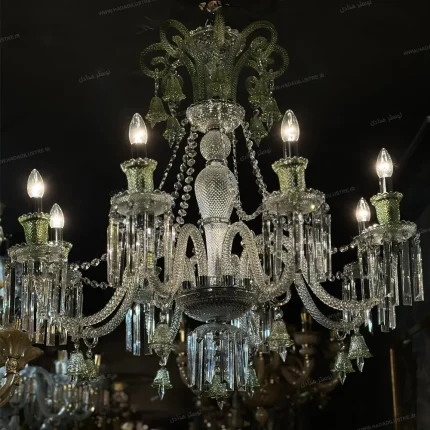 لوستر مدل باکارا سایز 8 شاخه